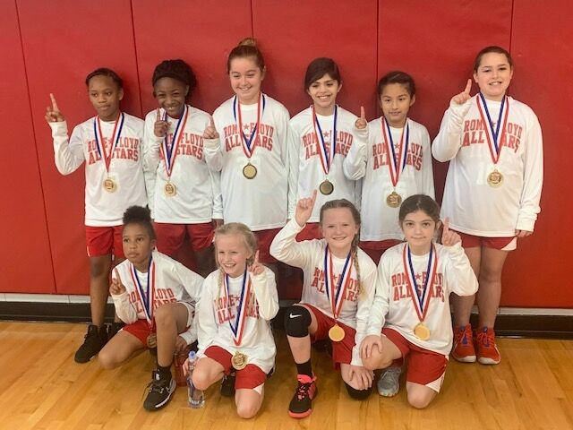 8U Rome-Floyd Allstar Girls Basketball Team wins Whitfield County warmup tournament